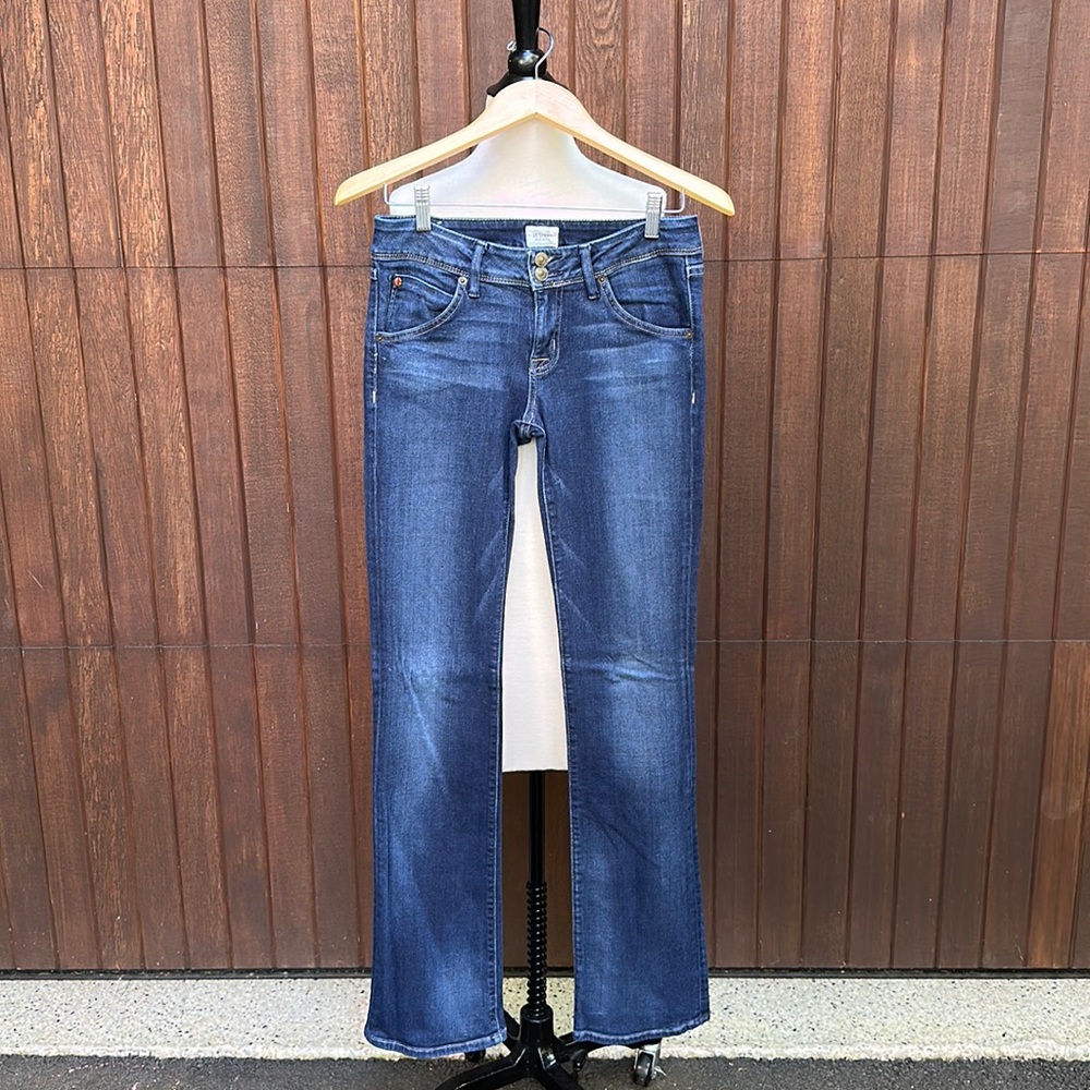 Hudson Beth Baby Boot mini flare jeans, size 28